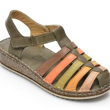 Sandale PAVARELLA kaki