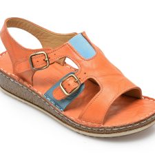 Sandale PAVARELLA portocalii
