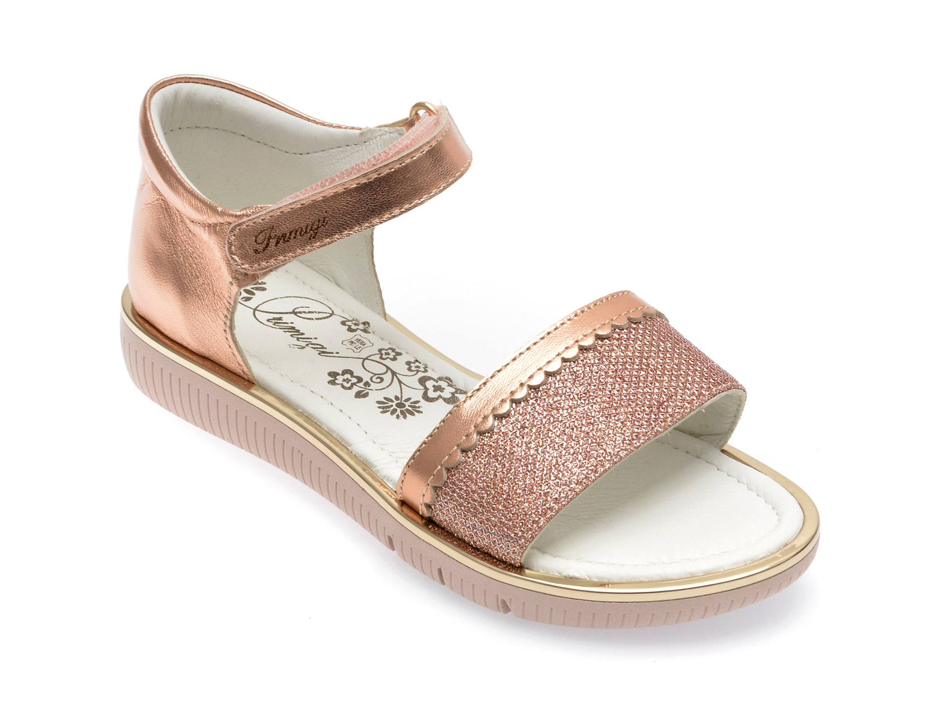 Sandale PRIMIGI maro, 39142, din piele naturala 1 Sandale PRIMIGI maro