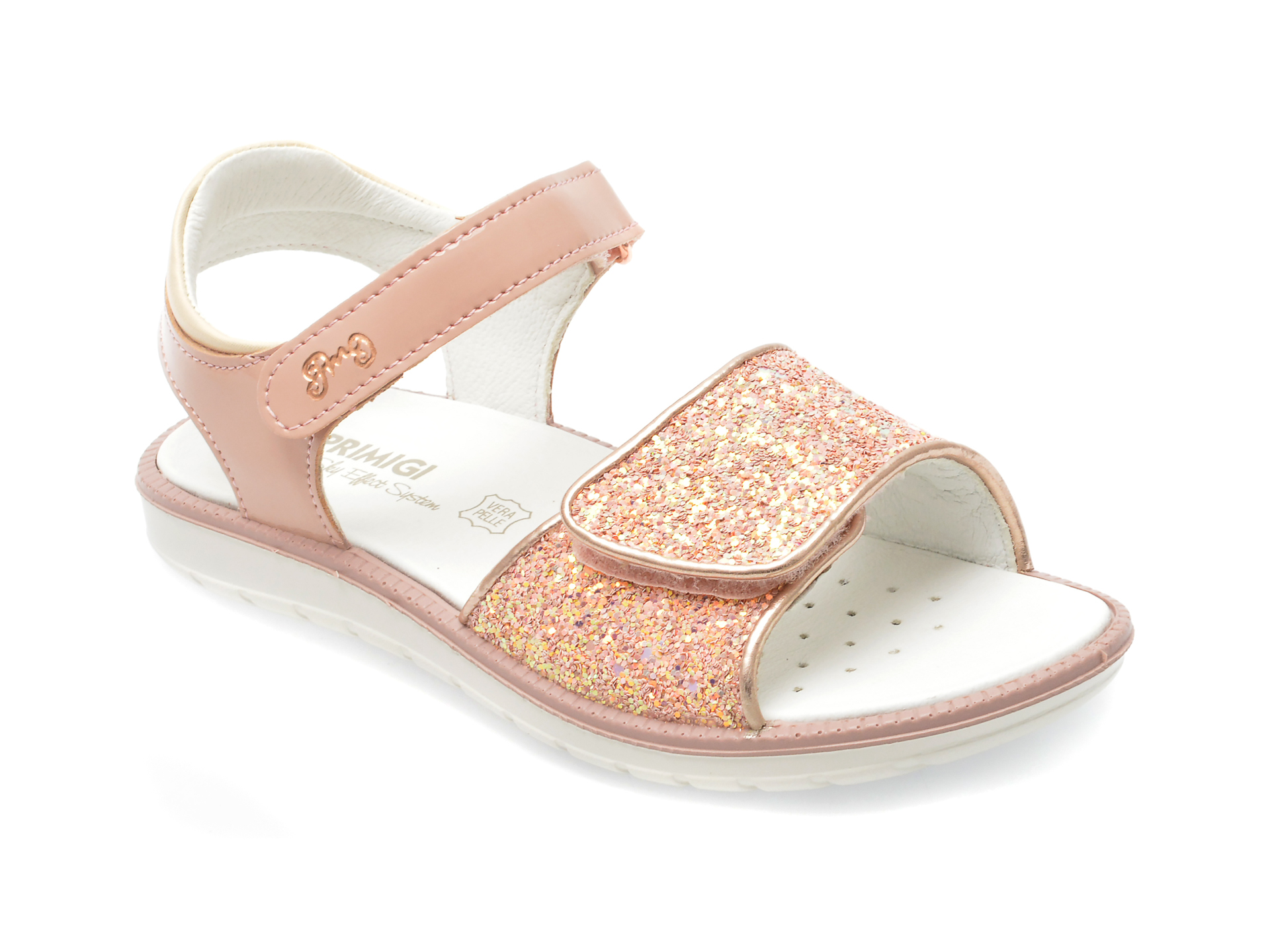 Sandale PRIMIGI nude, 38844, din piele ecologica 1 Sandale PRIMIGI nude