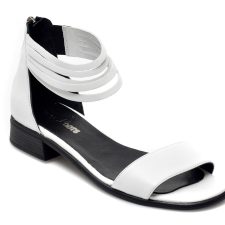 Sandale PUYYF FOOTS albe