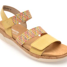 Sandale REMONTE galbene