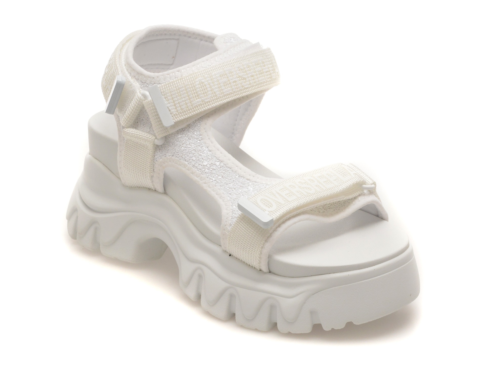 Sandale REPLAY albe, WSIS03S, din piele ecologica 1 Sandale REPLAY albe