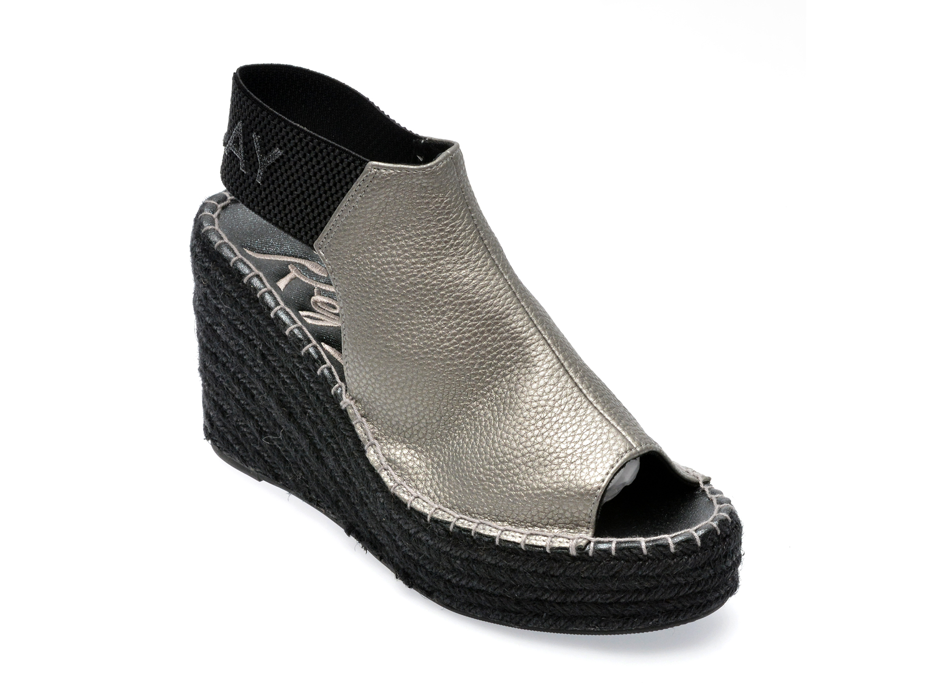 Sandale REPLAY gri, WP4G08S, din piele ecologica 1 Sandale REPLAY gri