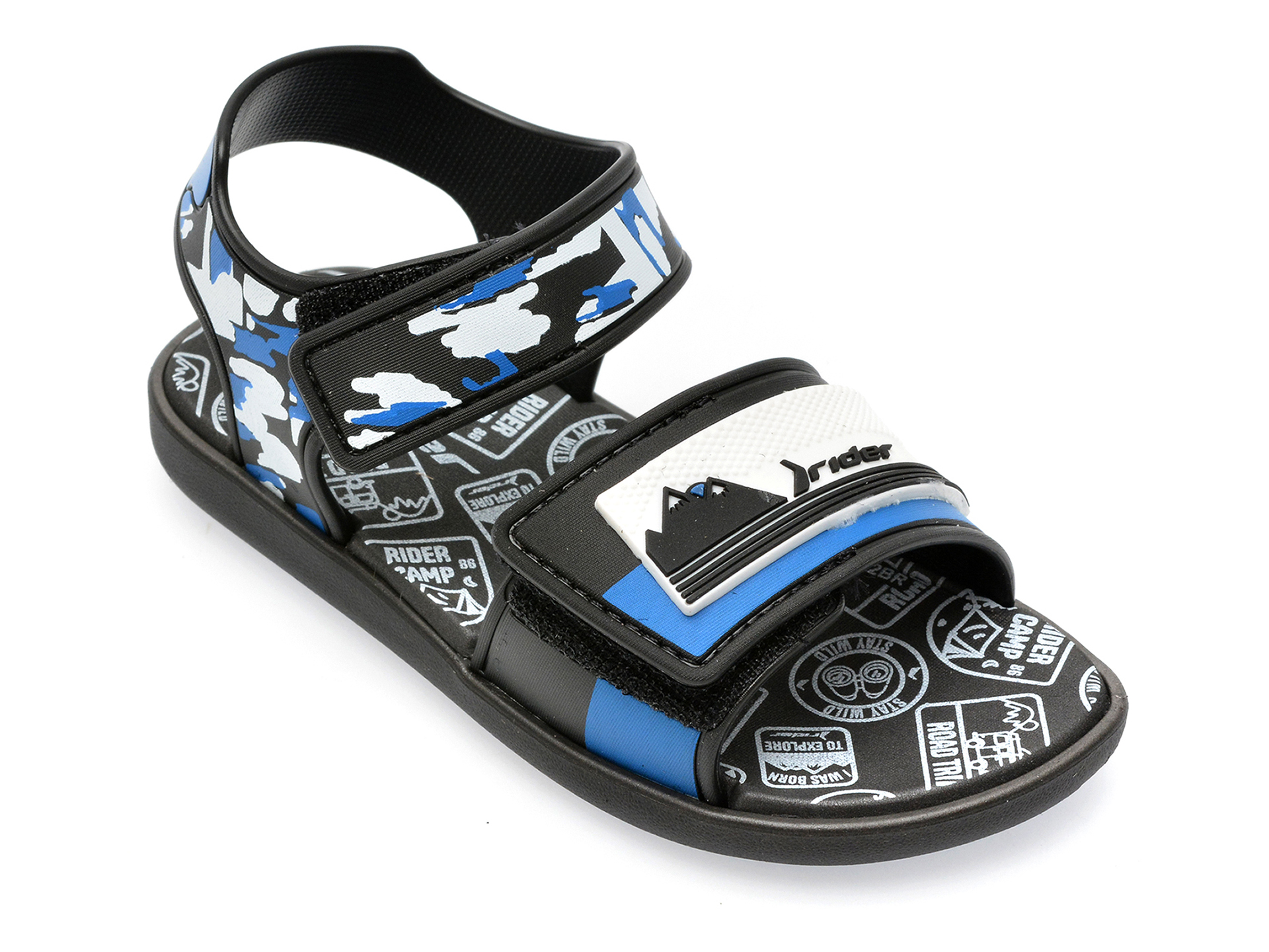 Sandale RIDER negre, 8345394, din pvc 1 Sandale RIDER negre