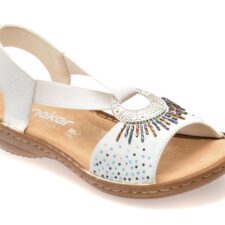 Sandale RIEKER albe