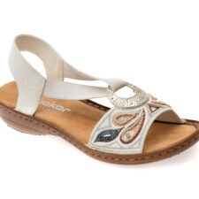 Sandale RIEKER albe
