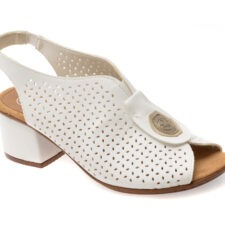 Sandale RIEKER albe