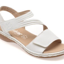 Sandale RIEKER albe