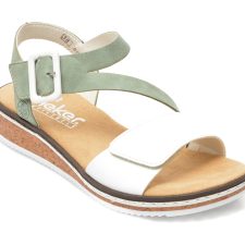 Sandale RIEKER albe