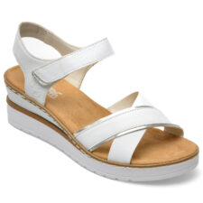 Sandale RIEKER albe