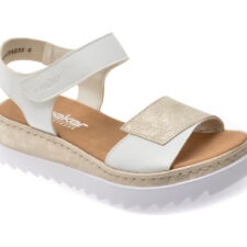 Sandale RIEKER albe