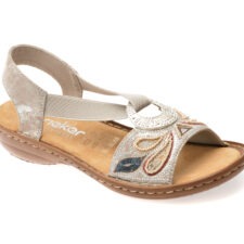 Sandale RIEKER argintii