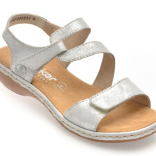 Sandale RIEKER argintii