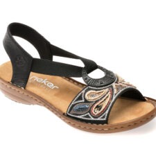 Sandale RIEKER negre