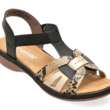 Sandale RIEKER negre