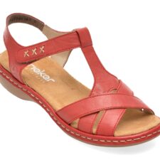 Sandale RIEKER rosii