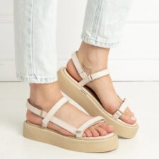 Sandale - Rieti - Piele naturala Bej