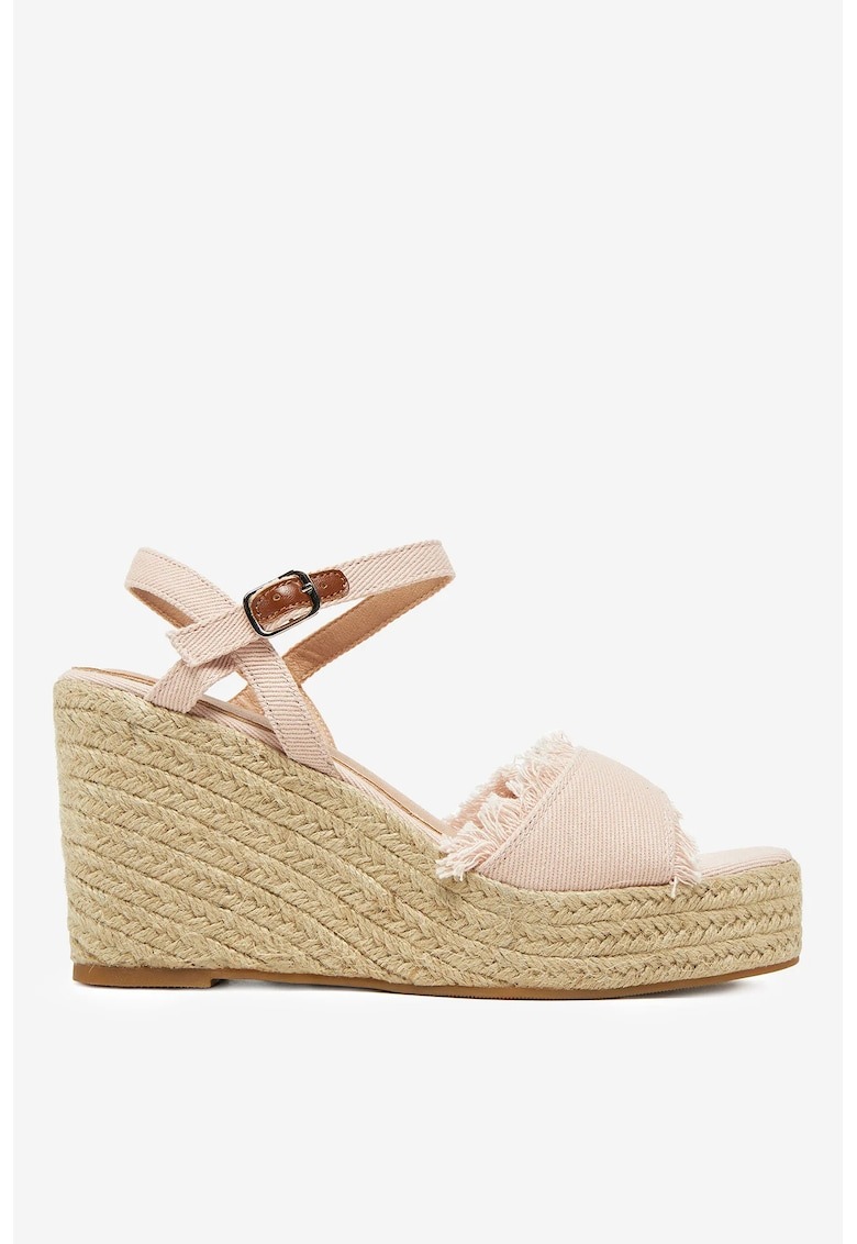 Sandale Roz - Material Textil 1 Sandale Roz - Material Textil