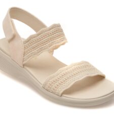 Sandale SKECHERS albe
