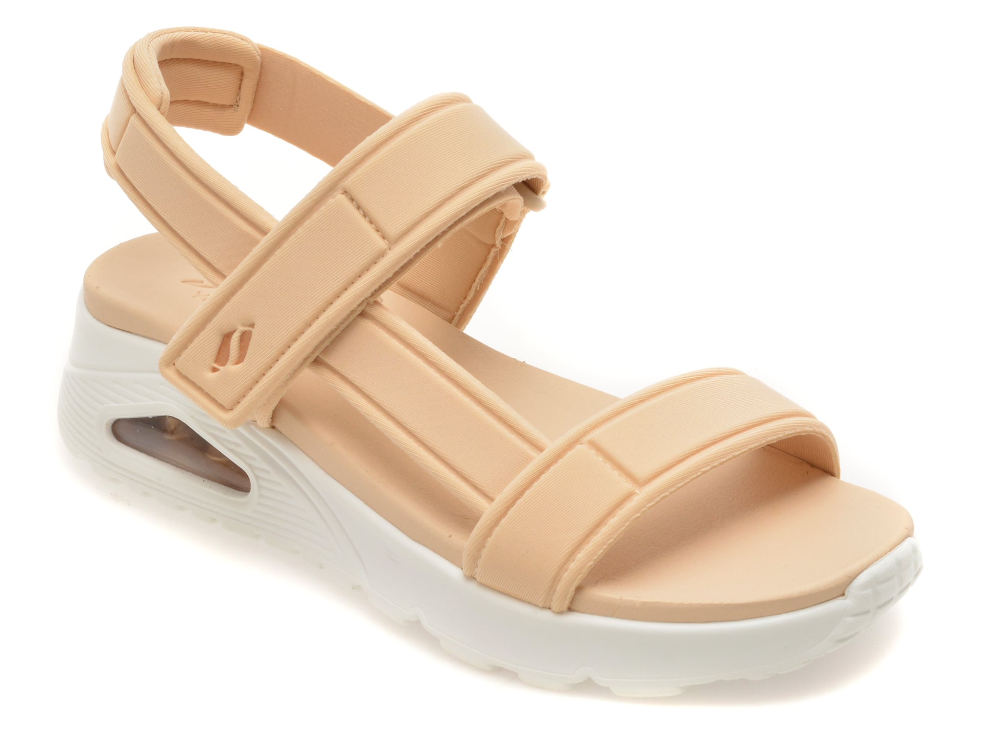 Sandale SKECHERS portocalii, UNO, din material textil 1 Sandale SKECHERS portocalii