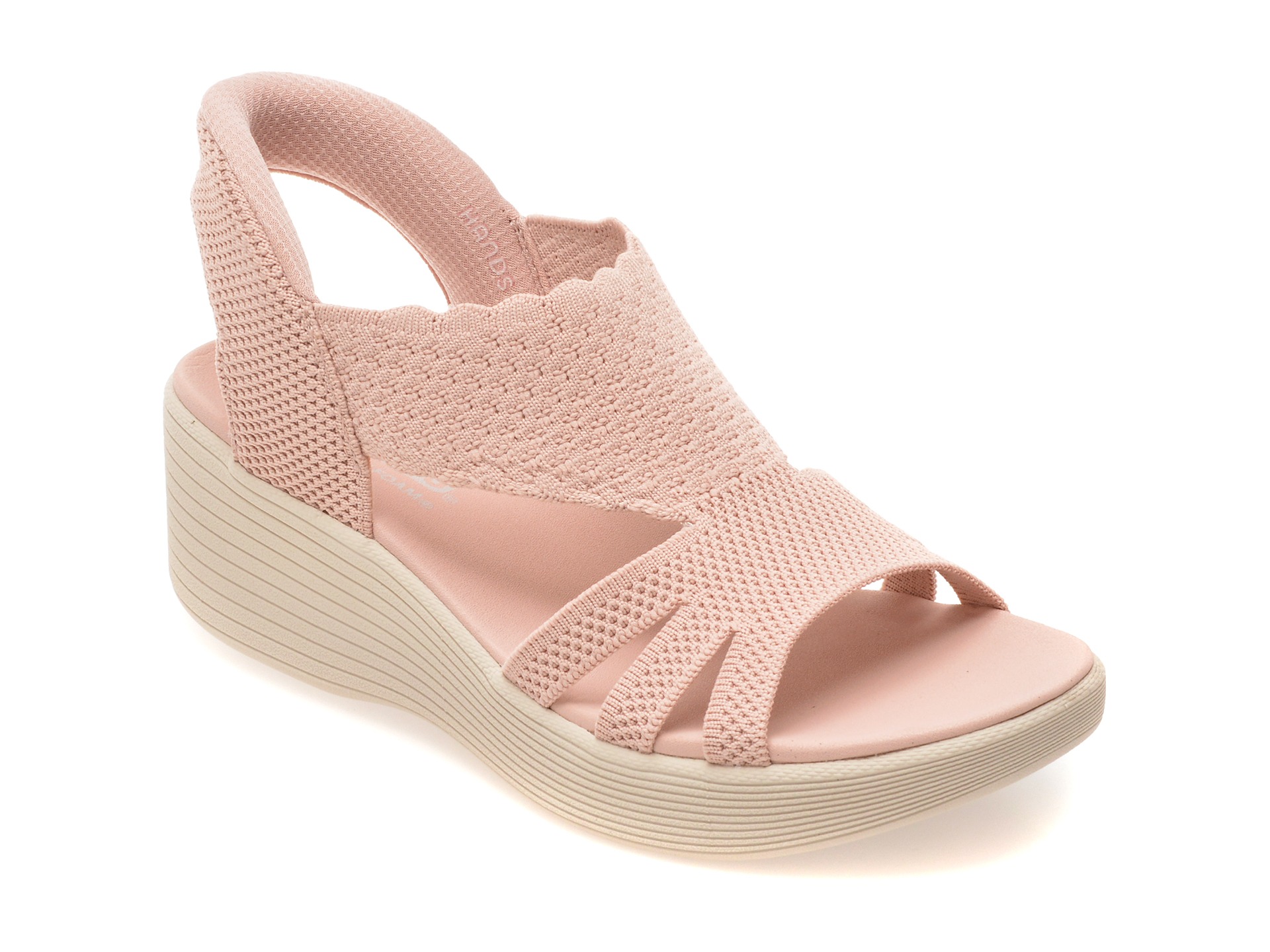 Sandale SKECHERS roz, PARALLEL LITE, din material textil 1 Sandale SKECHERS roz