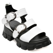 Sandale SPRINGER albe