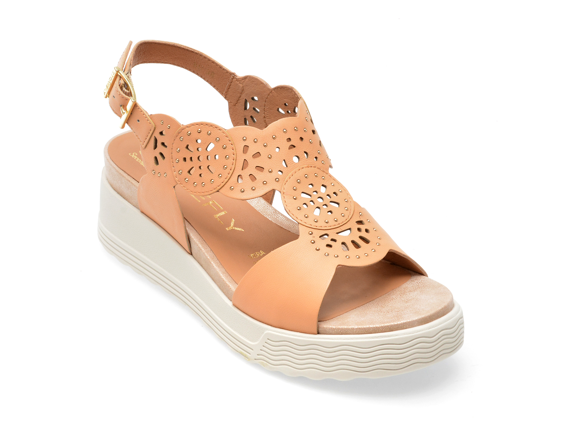 Sandale STONEFLY roz, PARKY21, din piele naturala 1 Sandale STONEFLY roz