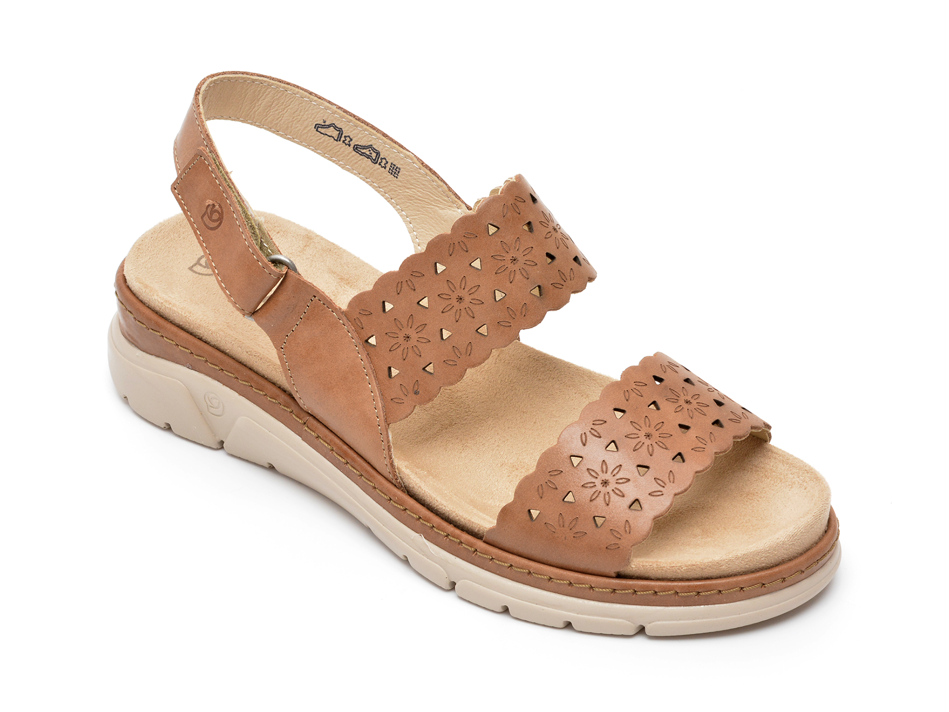 Sandale SUAVE maro, 12514G, din piele naturala 1 Sandale SUAVE maro