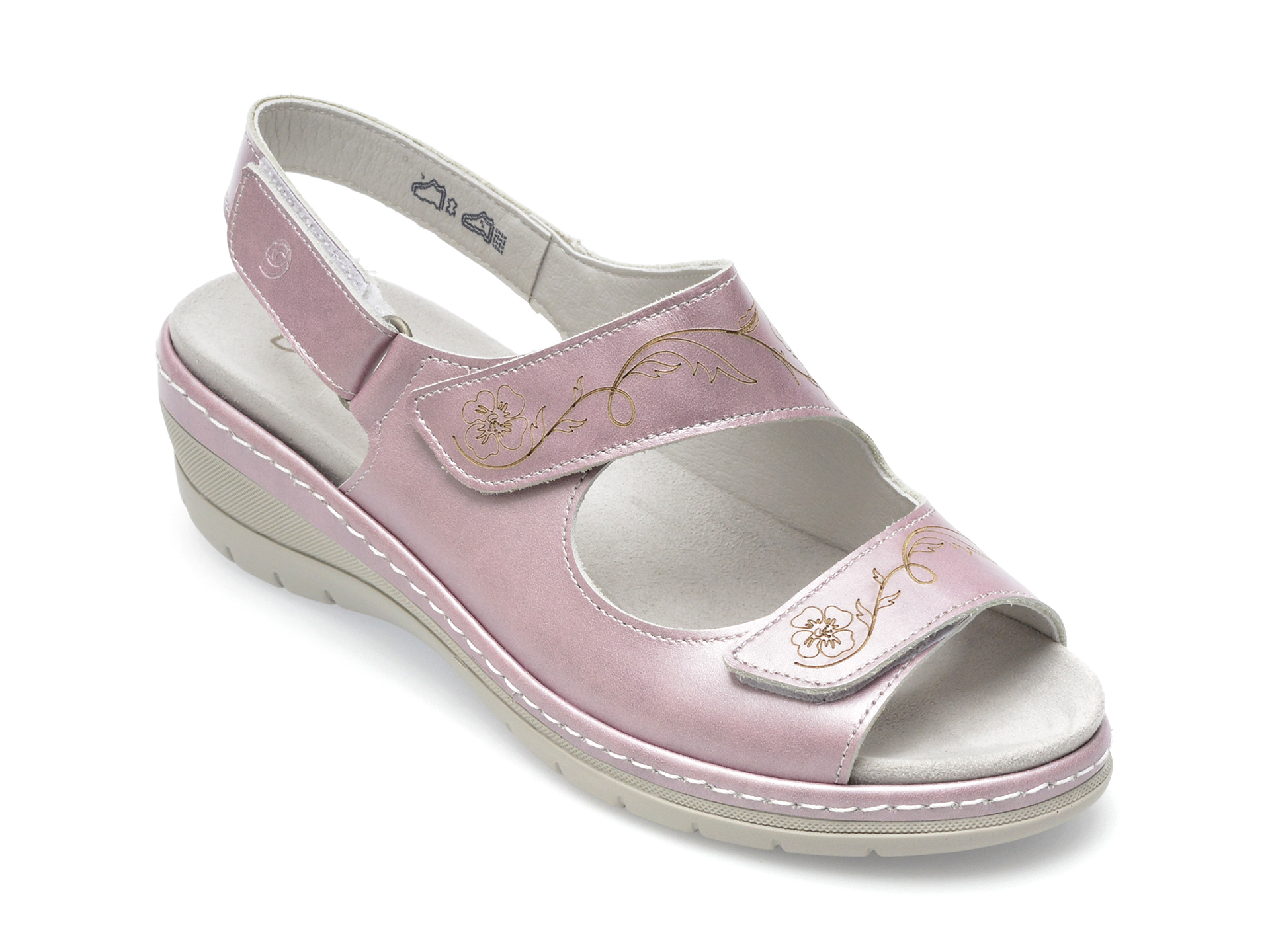 Sandale SUAVE mov, 14500GT, din piele naturala 1 Sandale SUAVE mov