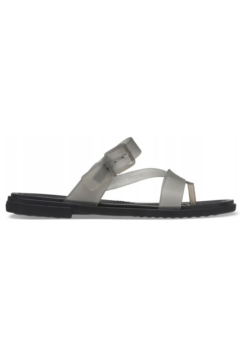 Sandale - Sintetic - Model Tulum Toe - Negru 1 Sandale - Sintetic - Model Tulum Toe - Negru