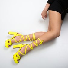 Sandale Ubaid Galbene Neon