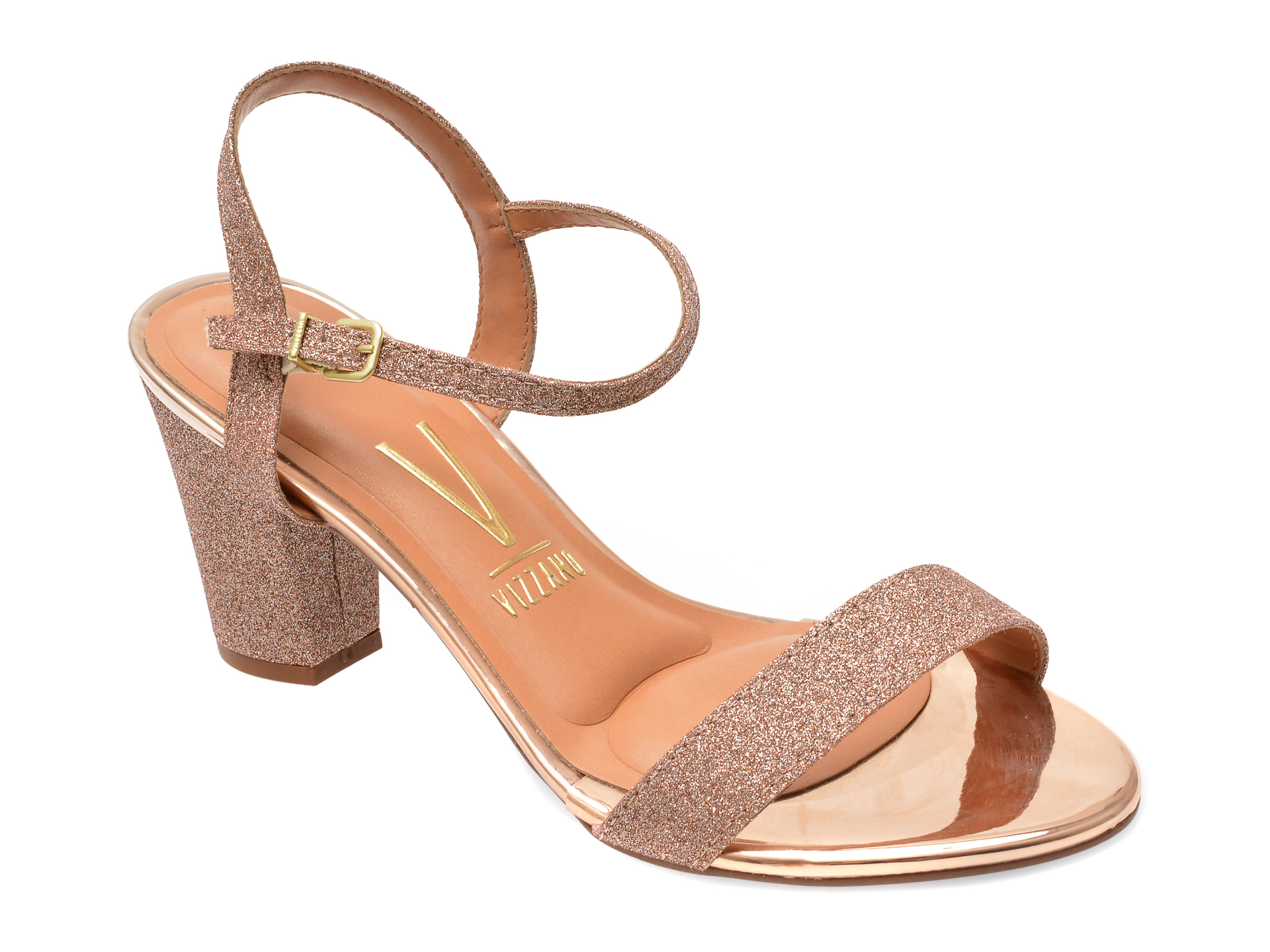 Sandale VIZZANO bronz, 6262474, din piele ecologica 1 Sandale VIZZANO bronz