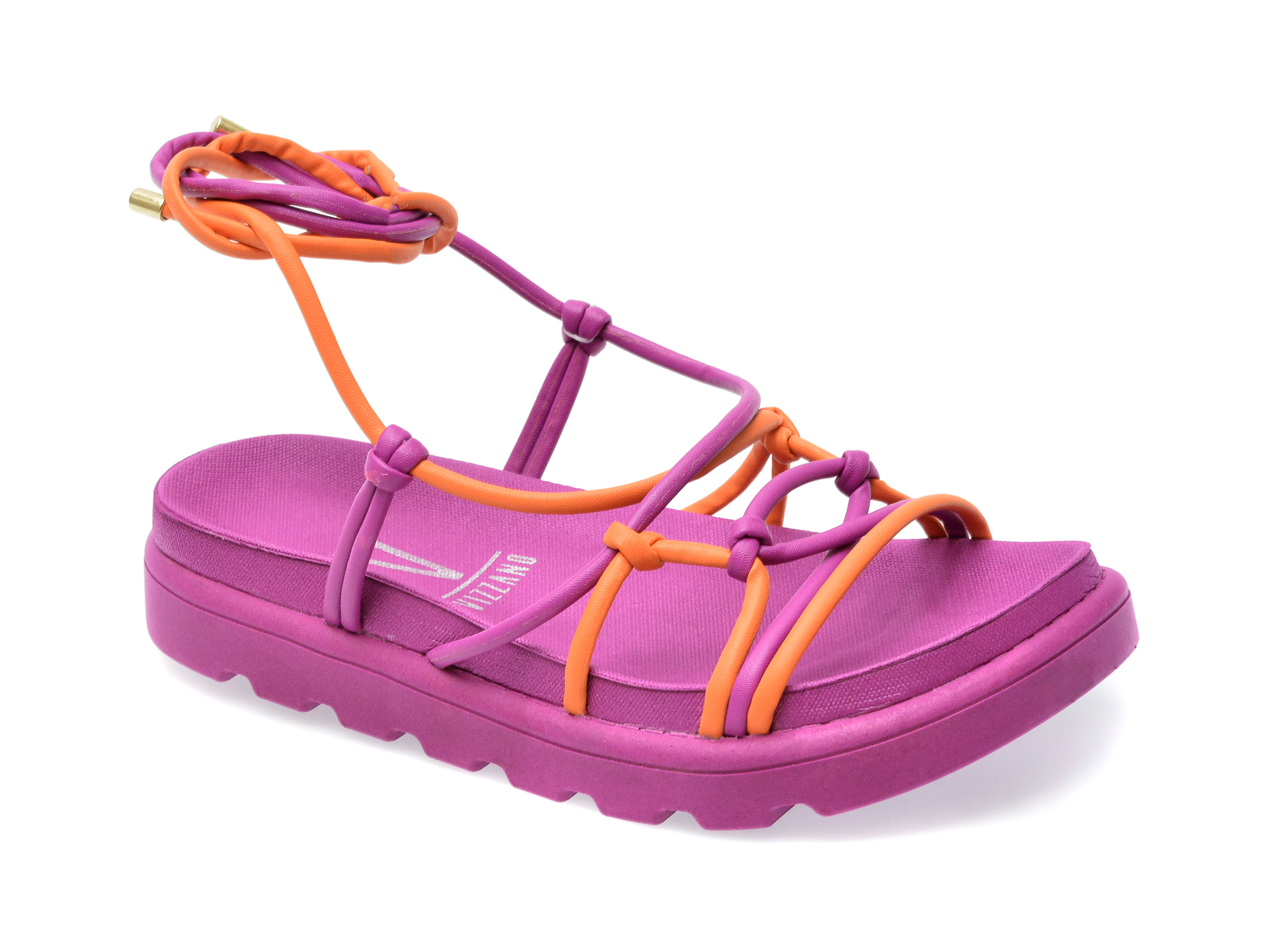Sandale VIZZANO fucsia, 6459113, din piele ecologica 1 Sandale VIZZANO fucsia