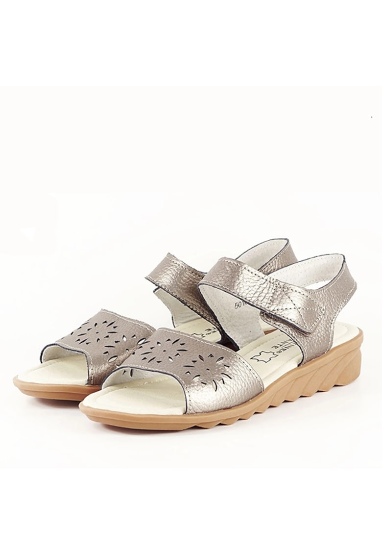 Sandale argint vechi din piele naturala Catis M5 2238 1 Sandale argint vechi din piele naturala Catis M5 2238
