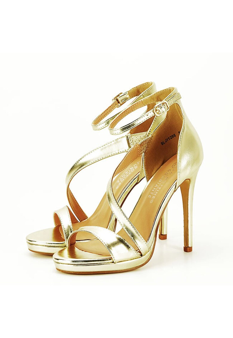 Sandale aurii elegante BLJY1286 128 11016 1 Sandale aurii elegante BLJY1286 128 11016