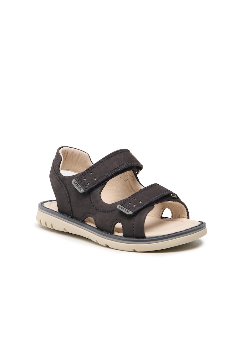 Sandale baieti - Piele nabuc - Maro 1 Sandale baieti - Piele nabuc - Maro