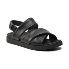 Sandale barbatesti -  303956592 - piele naturala - negru -