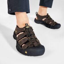 Sandale barbati  1001870 - Piele naturala - 44.5 EU - Maro