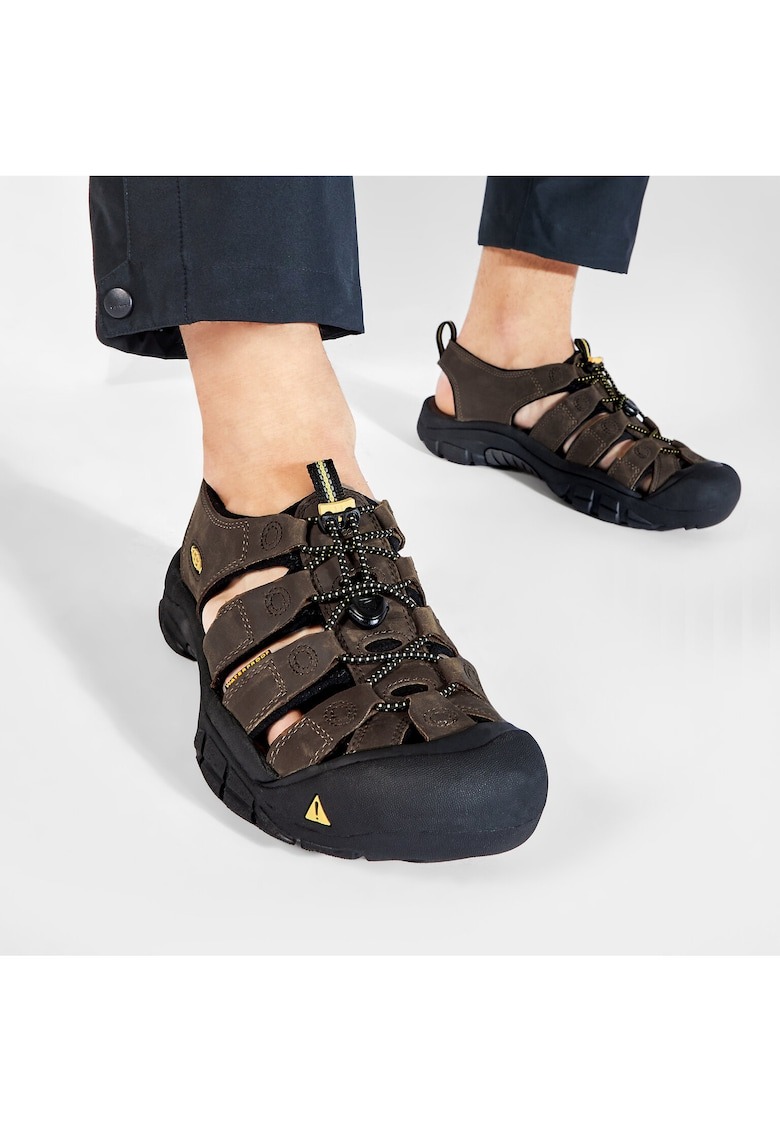 Sandale barbati 1001870 - Piele naturala - 44.5 EU - Maro 1 Sandale barbati 1001870 - Piele naturala - 44.5 EU - Maro