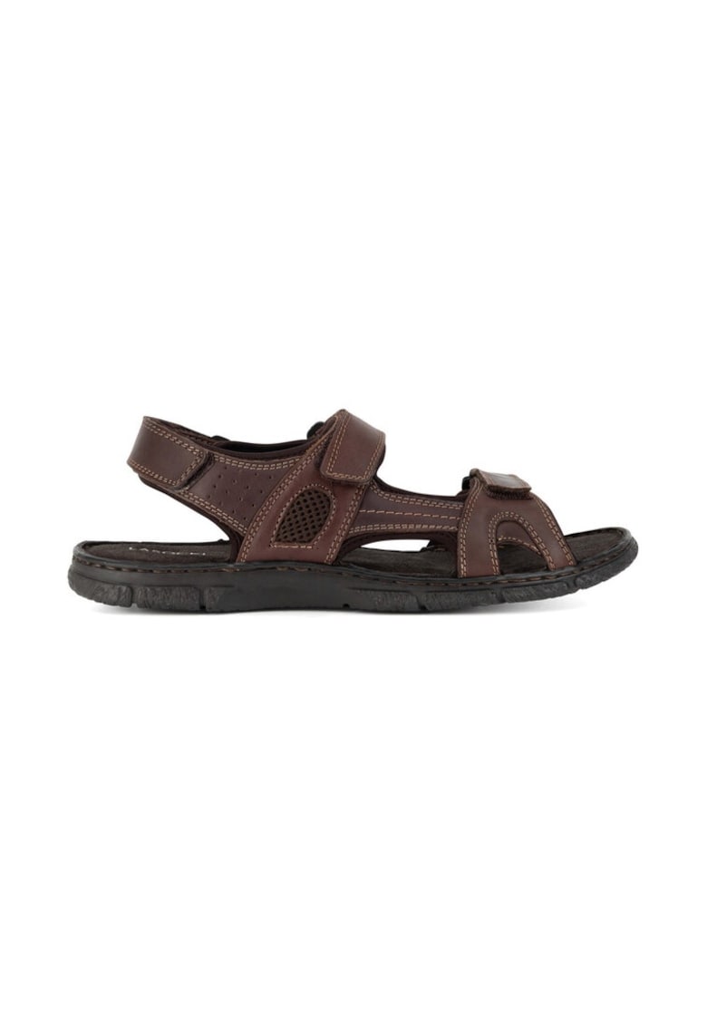 Sandale barbati - 590559 - Piele naturala - Maro 1 Sandale barbati -  590559 - Piele naturala - Maro