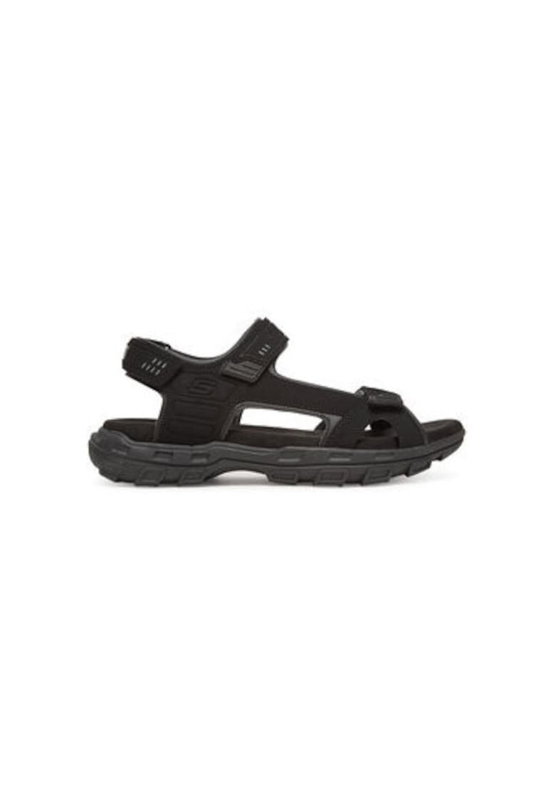 Sandale barbati 64487 - Piele ecologica - Negru 1 Sandale barbati  64487 - Piele ecologica - Negru