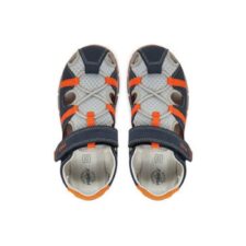 Sandale barbati  7895400 - Piele naturala - Bleumarin