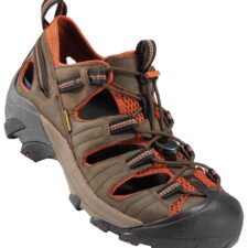 Sandale barbati -  C120300040407S85 - Piele intoarsa - Maro/Negru