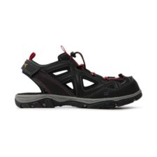 Sandale barbati -  Piele ecologica - Negru