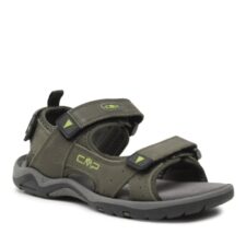 Sandale barbati -  Piele nabuc - Verde