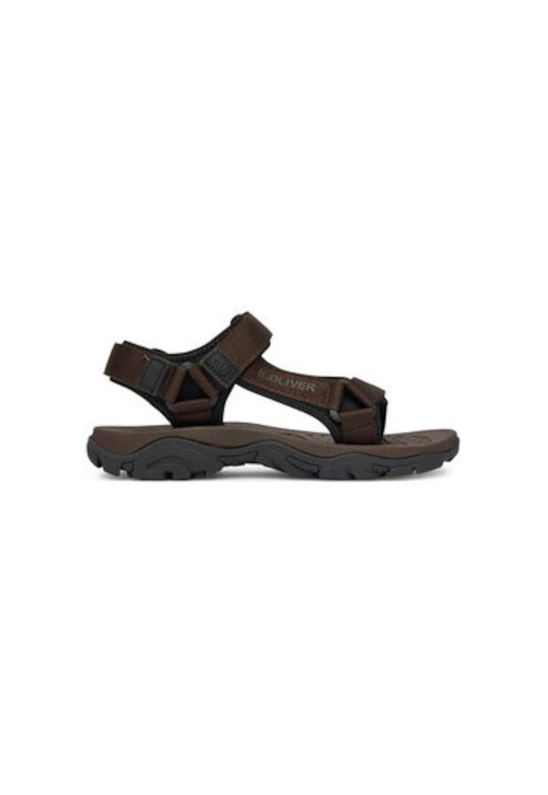 Sandale barbati S Oliver - 5-18200-42 032 - Piele ecologica - Negru 1 Sandale barbati S Oliver - 5-18200-42 032 - Piele ecologica - Negru