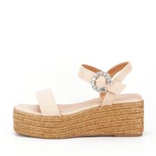 Sandale bej cu platforma 5935 126 13106