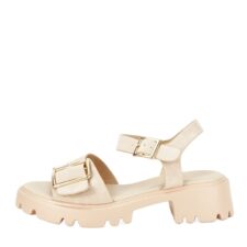 Sandale bej cu talpa groasa 8068 128 14843