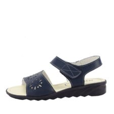 Sandale bleumarin din piele naturala Catis M5 399